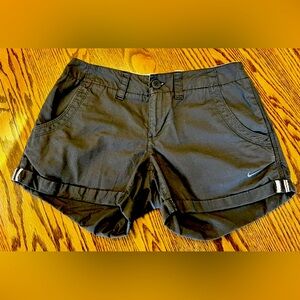 Nike Athletic Dept Chino Shorts Womens Rolled Cuff Performance Golf